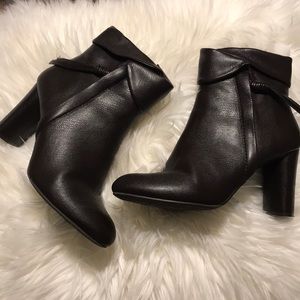 Leather Heeled Boots.